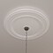 Ekena Millwork Classic Ceiling Medallion (Fits Canopies up to 5 1/2"), 41 1/8"OD x 4"ID x 2 1/8"P, Primed White CM41CL - alternate 5